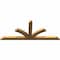 Ekena Millwork Richland Rough Sawn Timber Gable Bracket, Western Red Cedar, 108"W x 45"H x 4"D x 6"F, 10/12 Pitch GBW108X45X0406RIC00RWR - alternate 2